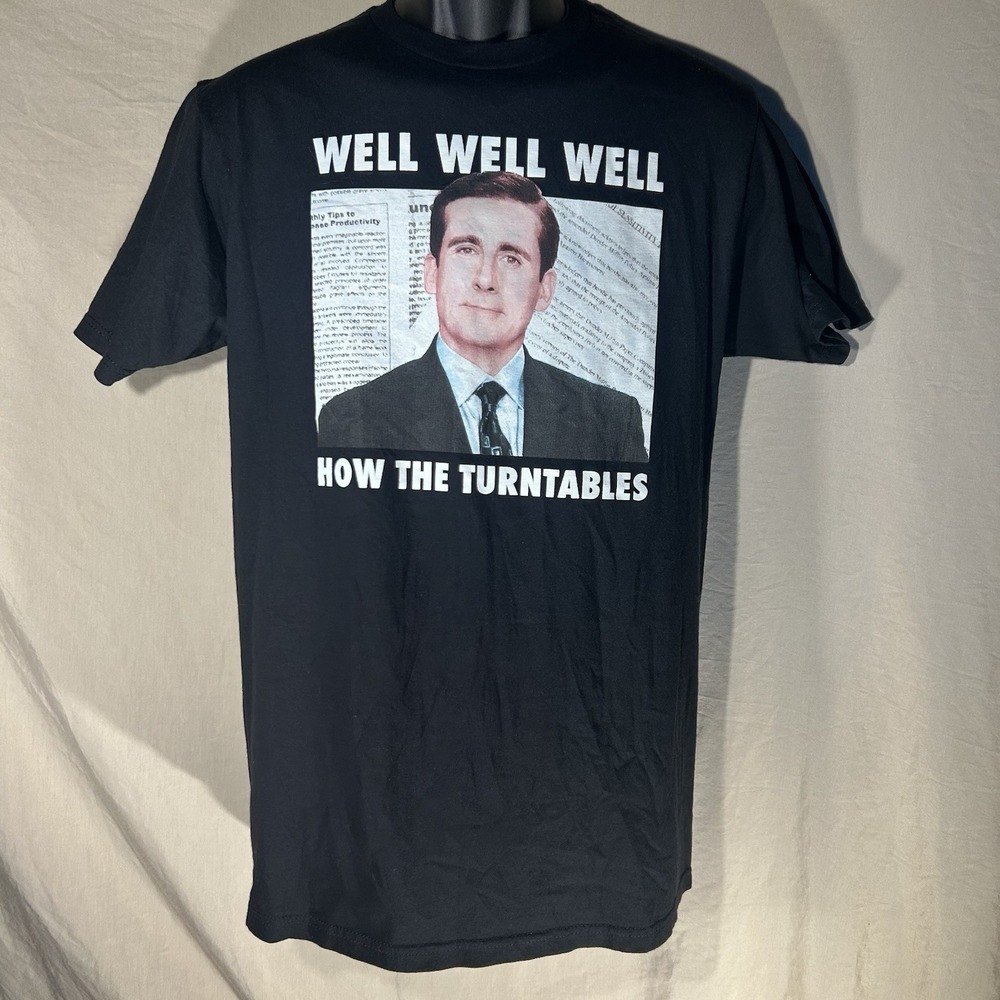 The Office Michael Scott How The Turntables Funny Ripple Junction M Shirt